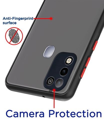 Black phone cover for Infinix Hot 10 Play – Pikkme – photo 2