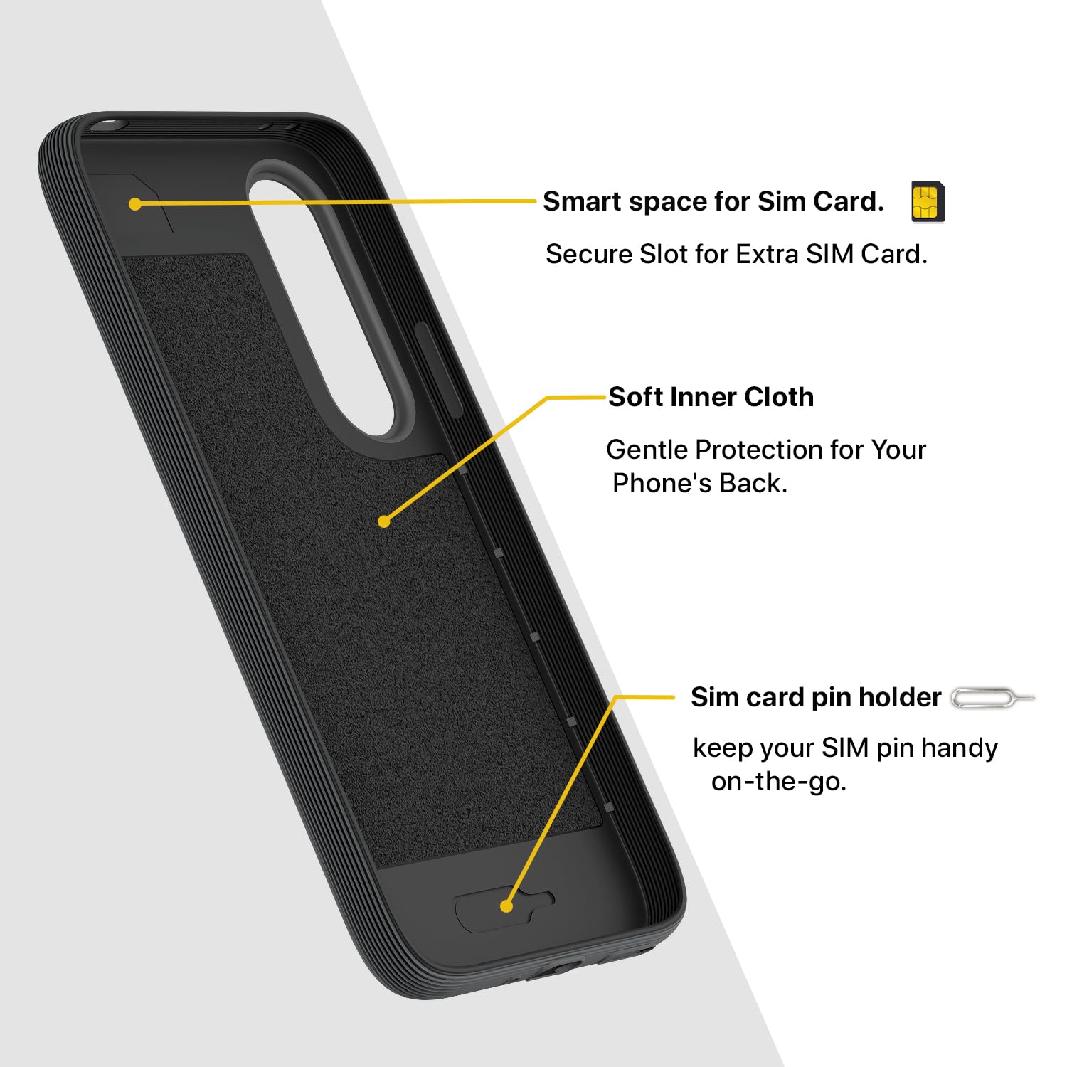 Vivo V70 FE 5G phone cover in grey by Pikkme – photo 6