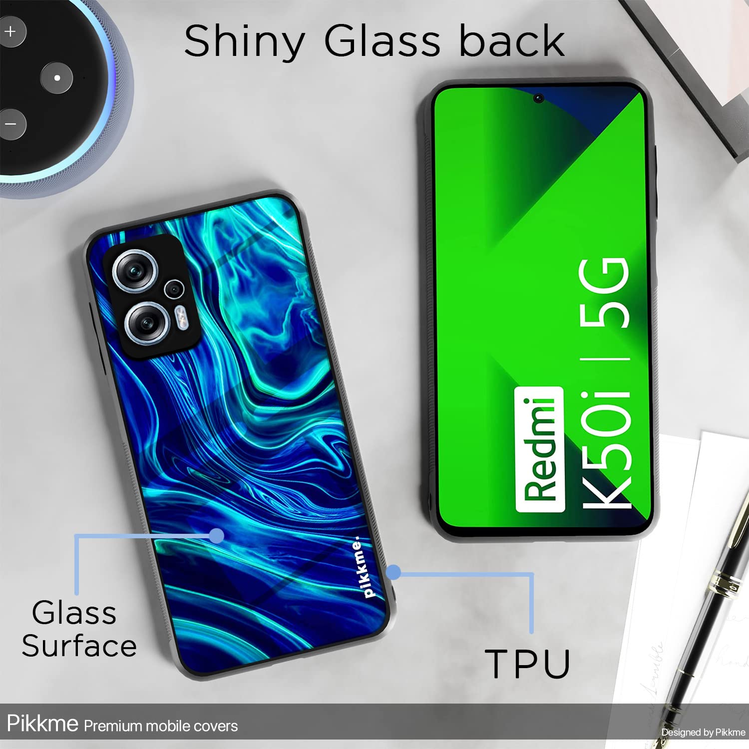 Redmi K50i 5G back cover by Pikkme – photo 3