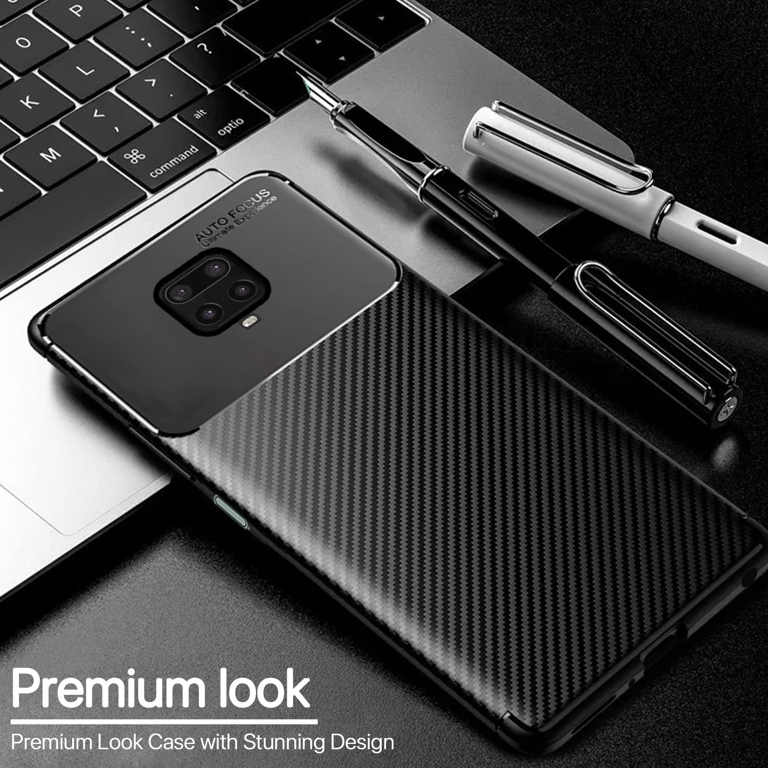 Redmi Note 10 Lite/Note 9 Pro/Pro Max/Poco M2 Pro phone cover in black by Pikkme – photo 3