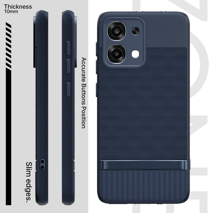 Blue Silicone phone cover for Oppo F31/F33 5G – Pikkme – photo 3
