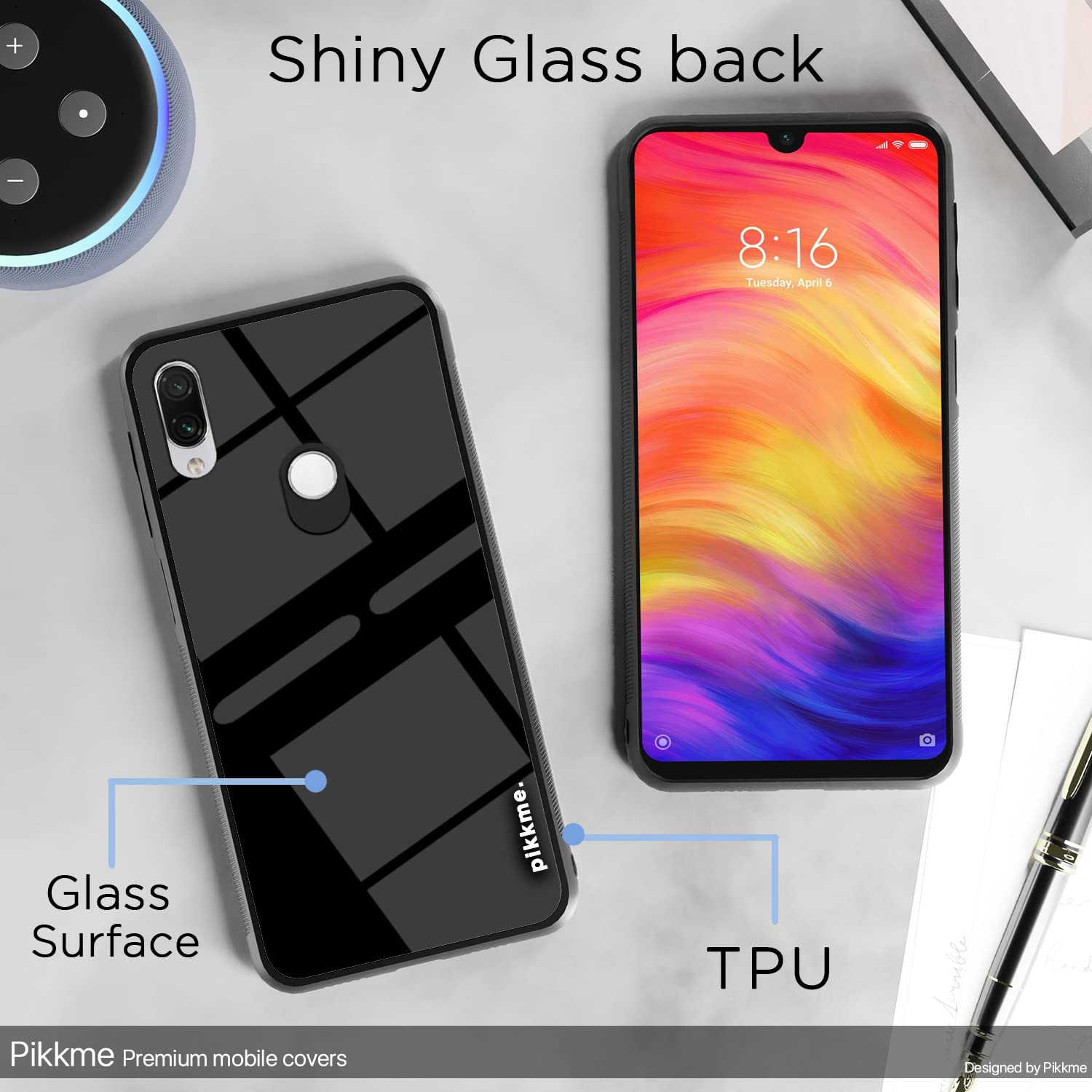 Redmi Note 7/Note 7 Pro/Note 7s Hybrid back cover by Pikkme – photo 3