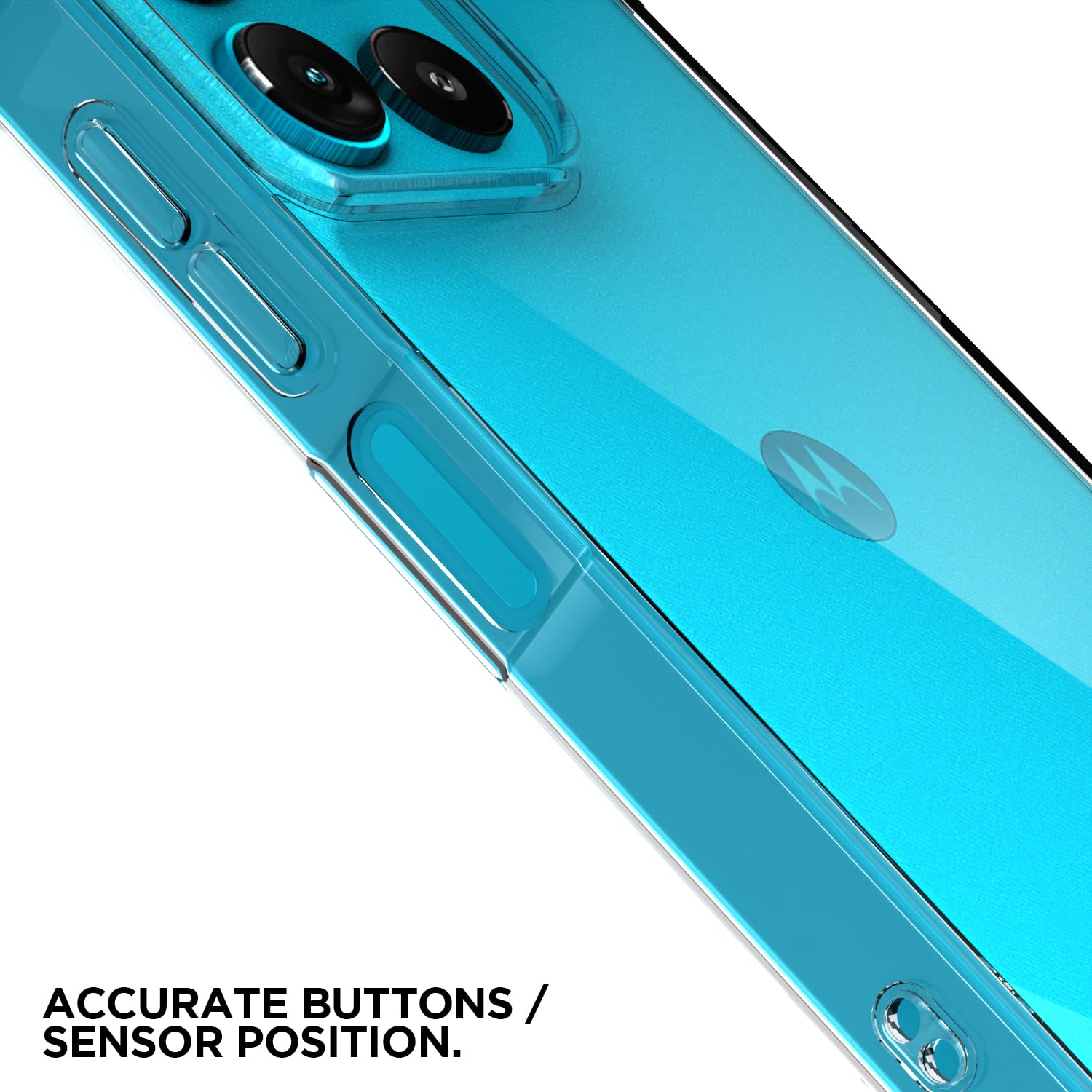 Transparent Clear mobile cover for Moto G67 Power/G57 Power 5G – Pikkme – photo 6