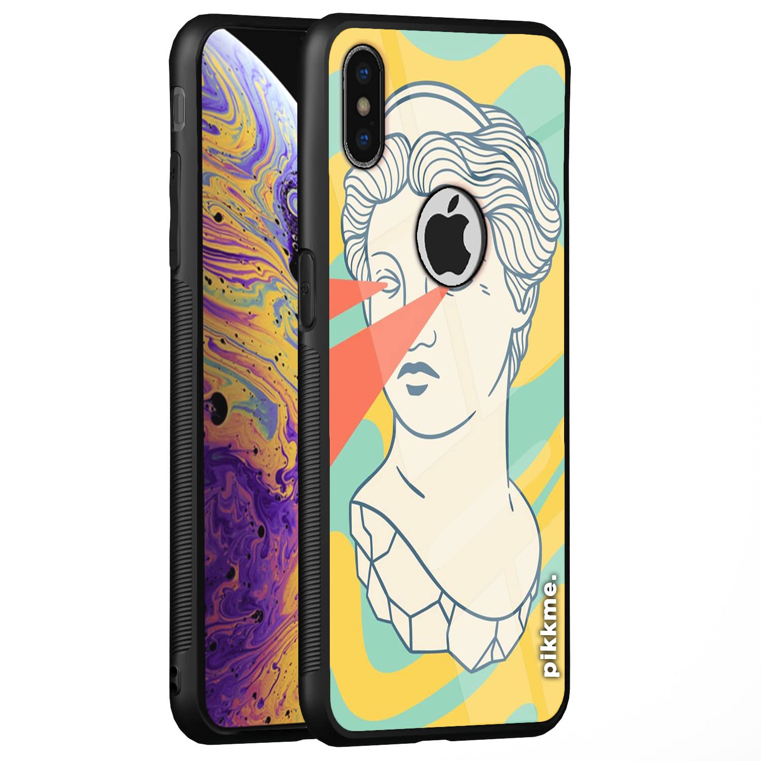 iPhone X/XS Hybrid mobile back cover by Pikkme