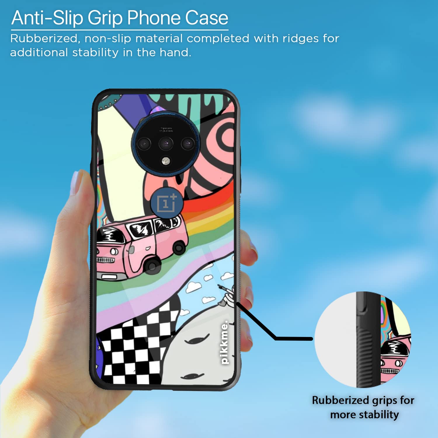 Pikkme Hybrid phone cover for OnePlus 7T – photo 5