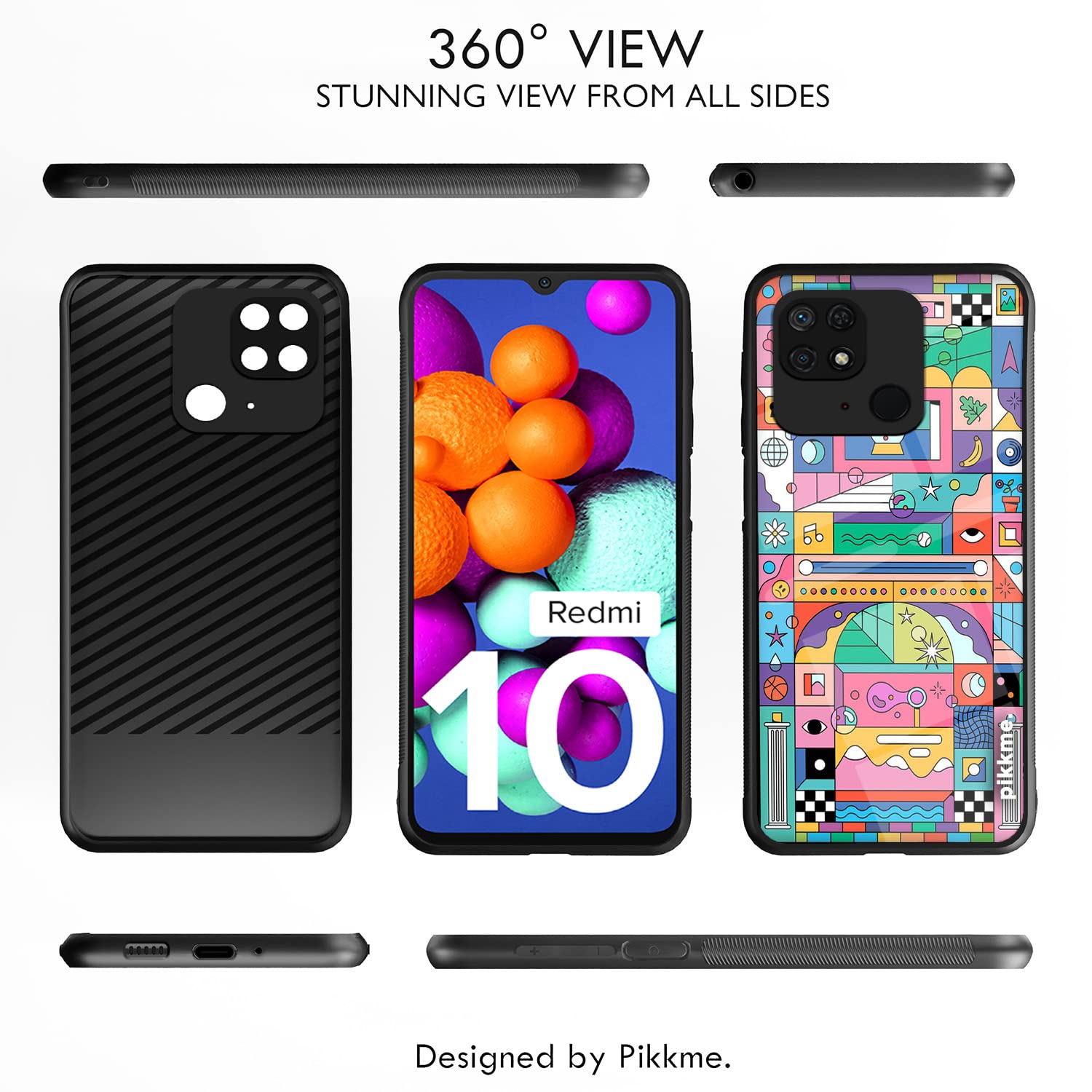 Pikkme Redmi 10/10 Power Hybrid mobile cover – photo 2