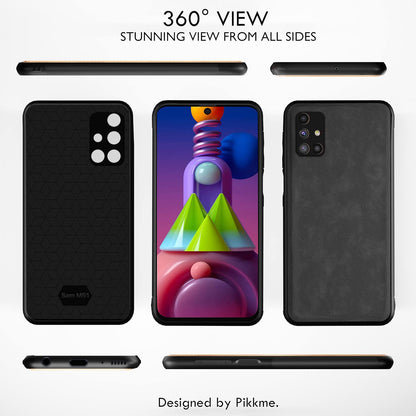Samsung M51 back cover in grey by Pikkme – photo 3