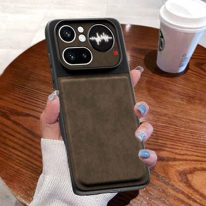 Pikkme coffee Leather phone cover for Nothing Phone 4a Pro 5G – photo 7