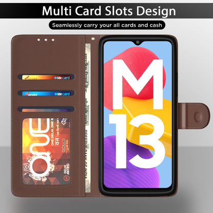 Tan Wallet flip case for Samsung M13 4G – Pikkme – photo 5