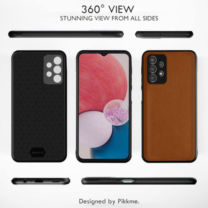 Camel Leather phone cover for Samsung A13 4G – Pikkme – photo 3