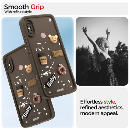 Pikkme Redmi Note 5 Pro brown mobile cover – photo 2