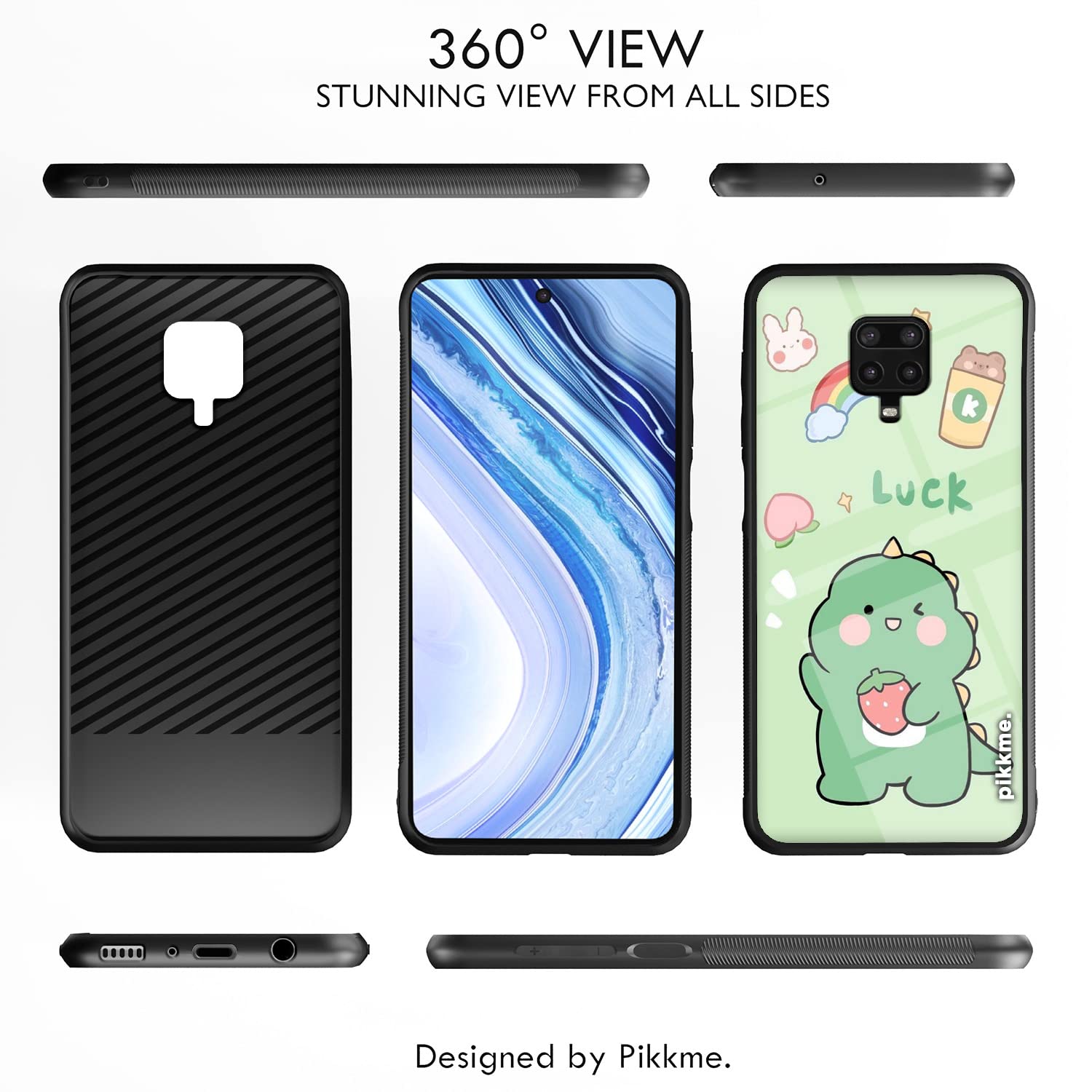 Hybrid Mobile cover for Redmi Note 9 Pro/Note 9 Pro Max/Note 10 Lite – Pikkme – photo 2