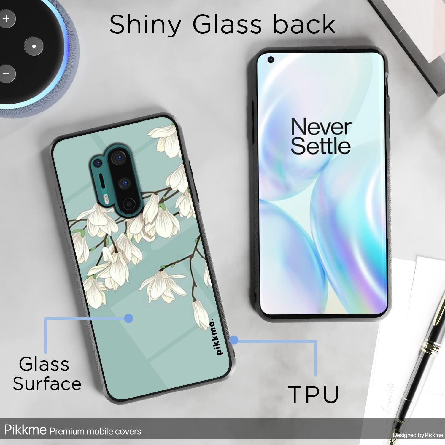 Pikkme OnePlus 8 Pro Flower mobile cover – photo 3