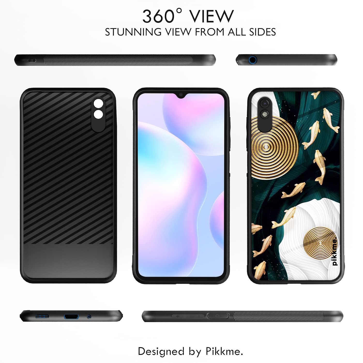 Pikkme Flower mobile cover for Redmi 9A/9i/9A Sport – photo 2
