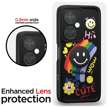Black mobile back cover for OnePlus Nord CE 3 Lite/N30 5G – Pikkme – photo 5