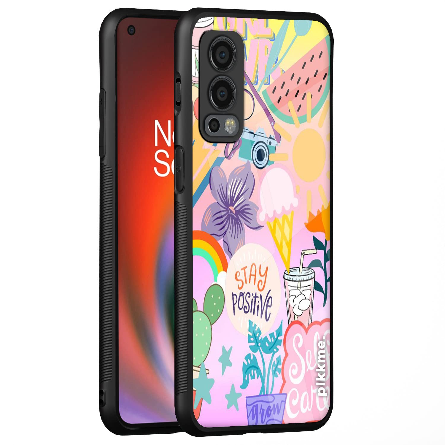 OnePlus Nord 2 5G Hybrid back cover by Pikkme