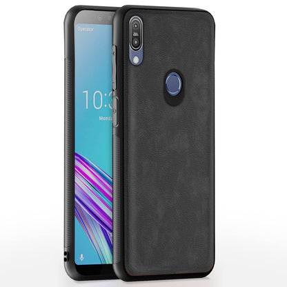 Pikkme Asus Leather grey back cover