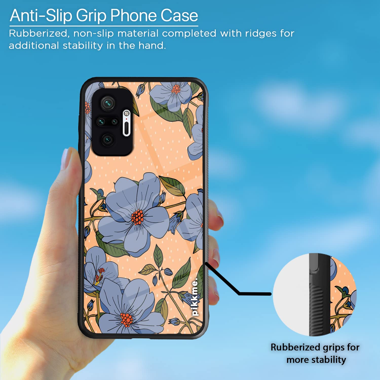 Pikkme Redmi Note 10 Pro/Note 10 Pro Max Flower mobile cover – photo 5