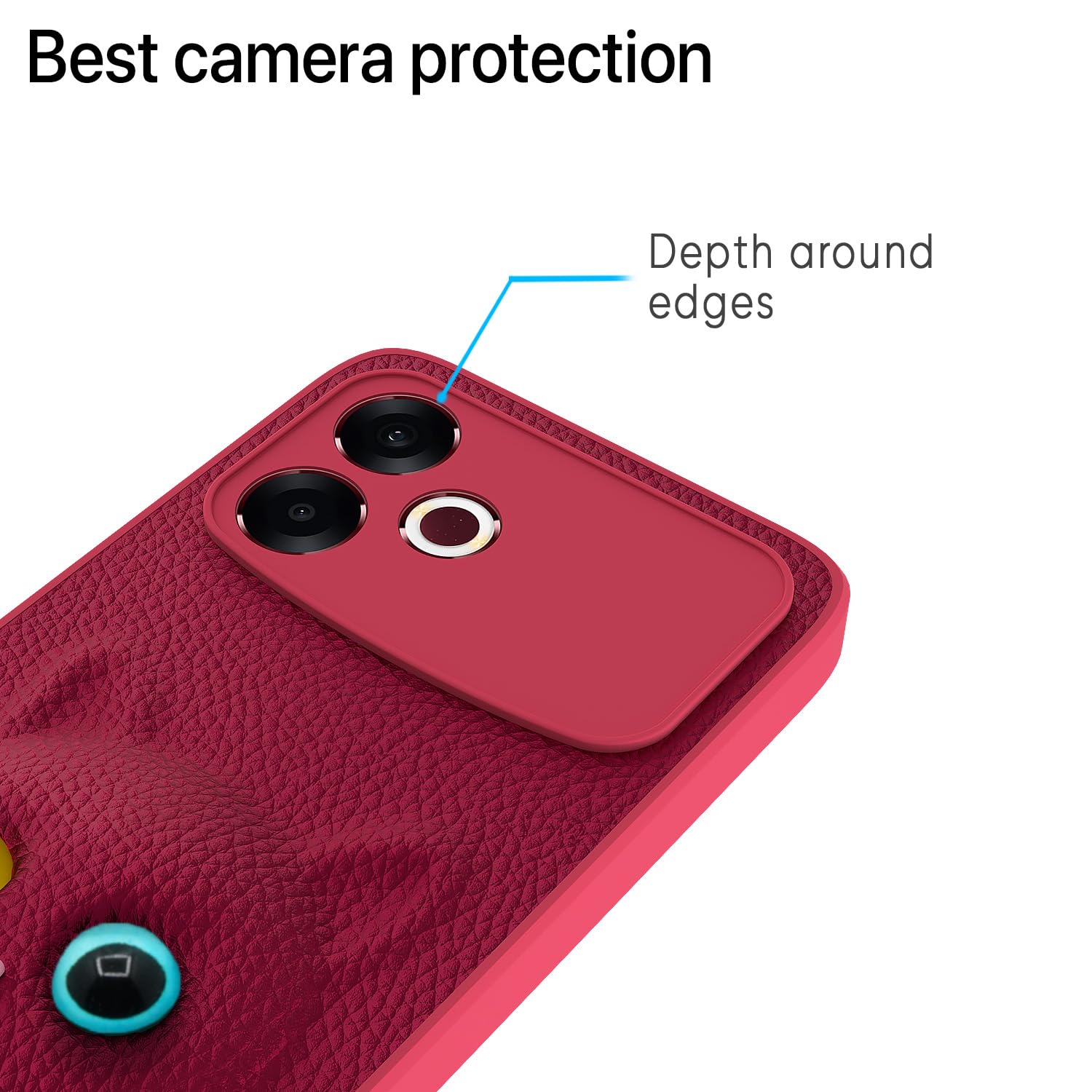 Pikkme pink back cover for Oppo F33 Pro 5G – photo 5