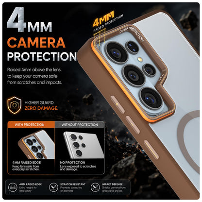 Brown mag-safe mobile cover for Samsung S26 Ultra 5G – Pikkme – photo 4
