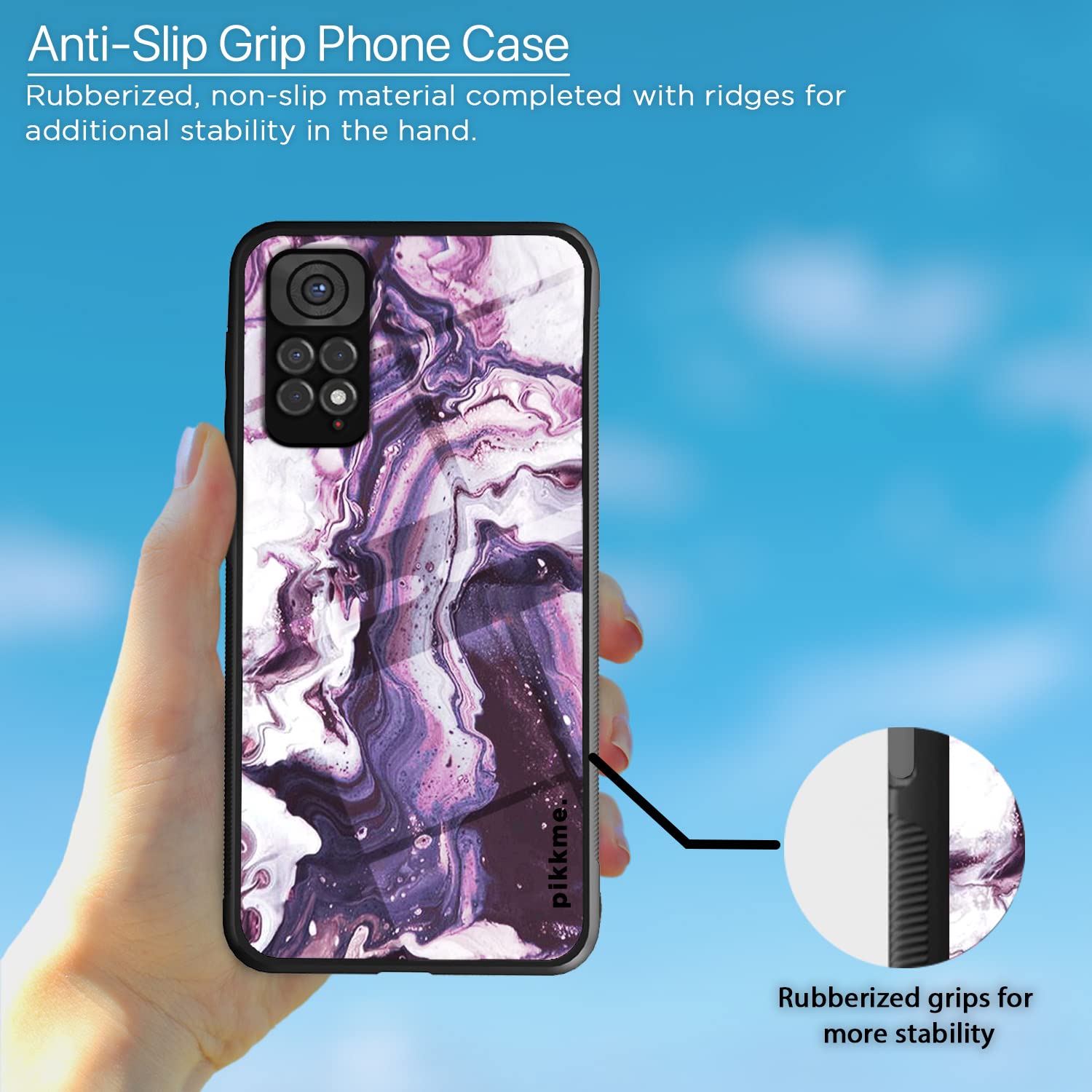 Redmi Note 11/Note 11s Hybrid mobile cover by Pikkme – photo 5