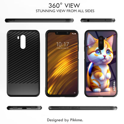 Pikkme Cat mobile back cover for Poco F1 – photo 2