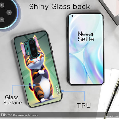 Pikkme OnePlus 8 Pro Cat mobile back cover – photo 3