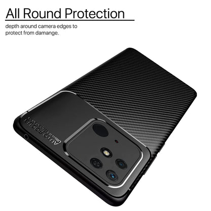 Pikkme black Carbon back cover for Redmi 10/10C/10 Power – photo 2
