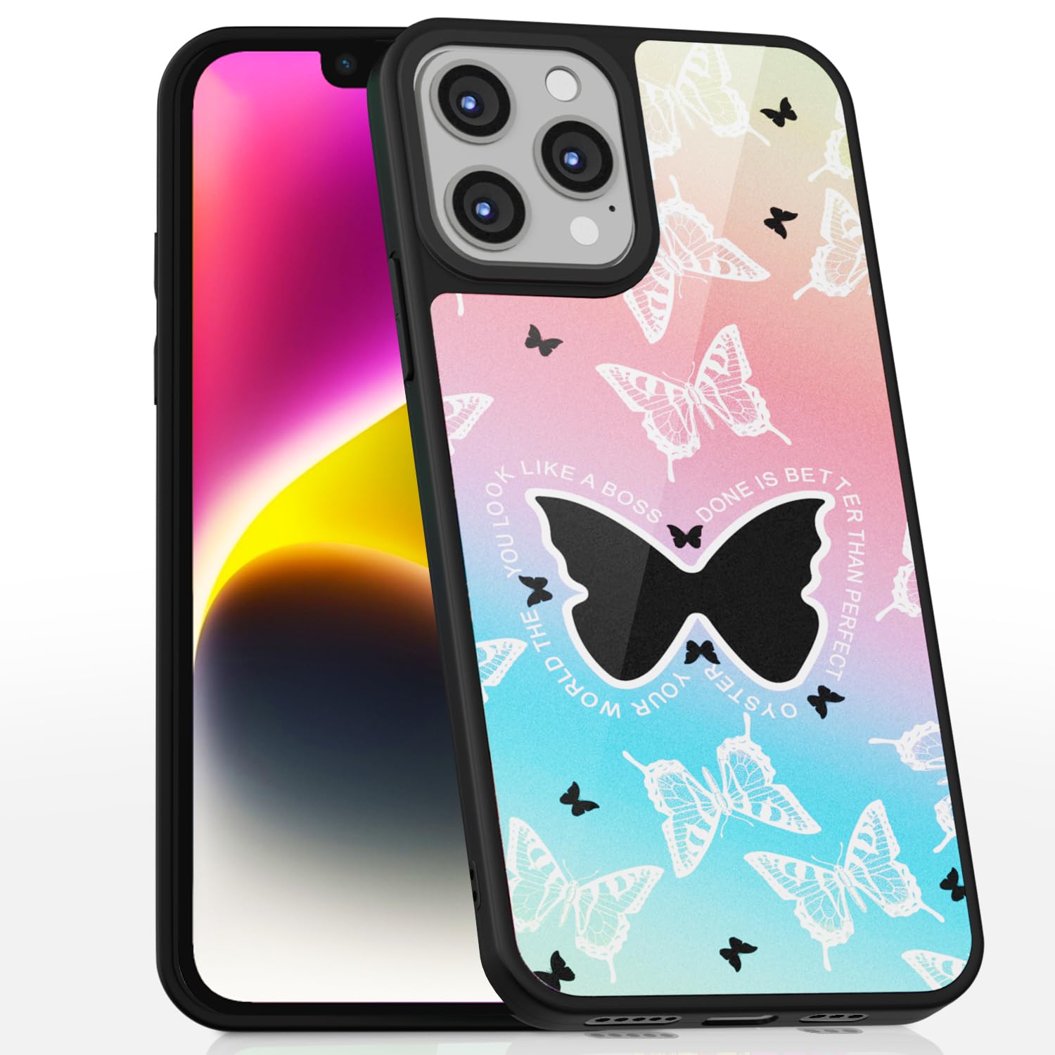 iPhone 14 Pro PC-TPU back cover by Pikkme