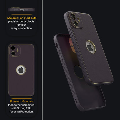 Pikkme iPhone 12 purple mobile back cover – photo 3