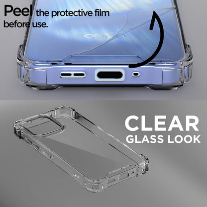 Oppo Reno 15F 5G Clear phone cover in transparent by Pikkme – photo 3