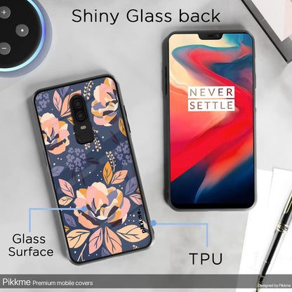 OnePlus 6 Flower back cover by Pikkme – photo 3