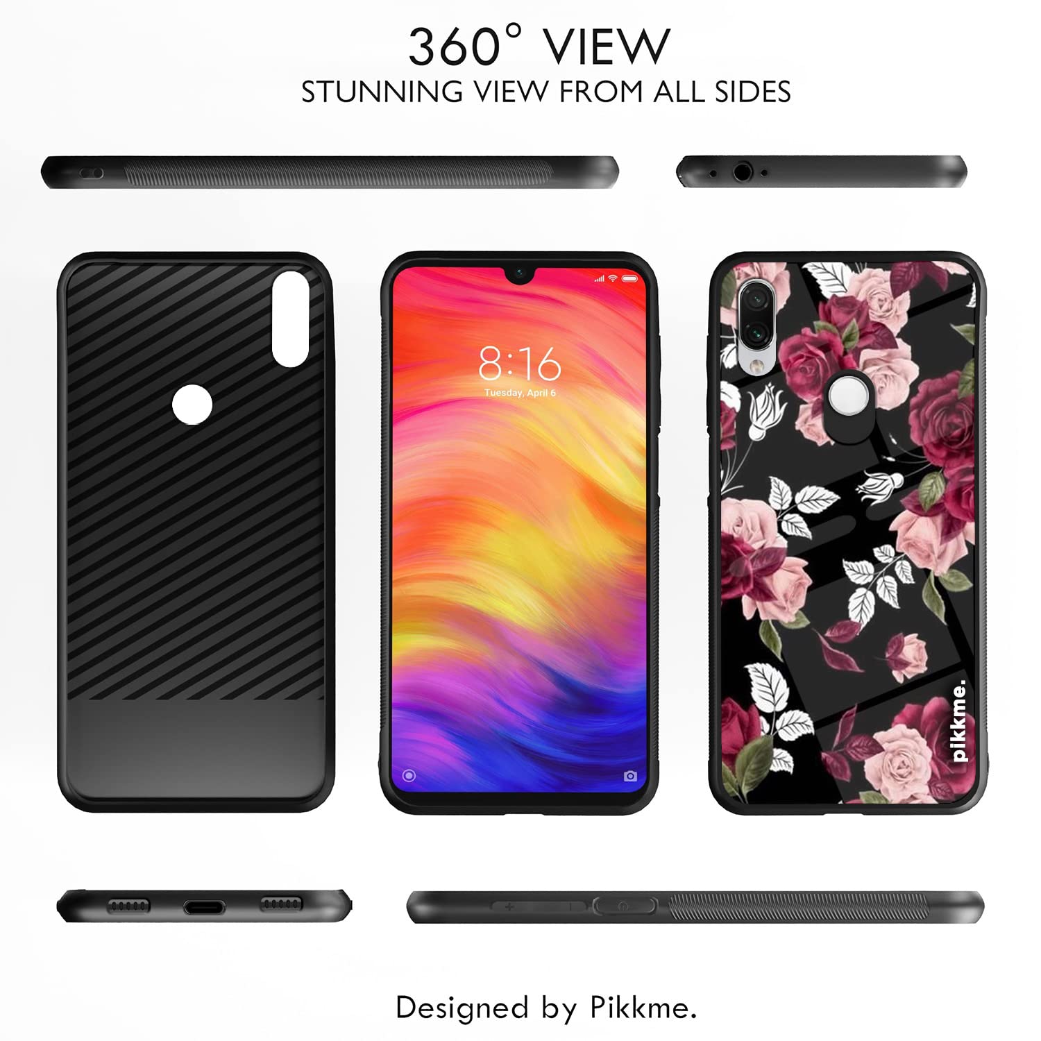 Flower Mobile cover for Redmi Note 7/Note 7 Pro/Note 7s – Pikkme – photo 2