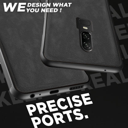 OnePlus 6 mobile back cover in grey by Pikkme – photo 4