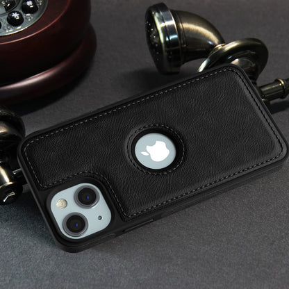 Pikkme iPhone 15 Leather black mobile back cover – photo 5
