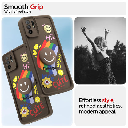 Brown Soft Silicone back cover for Oppo F19 Pro Plus 5G – Pikkme – photo 2