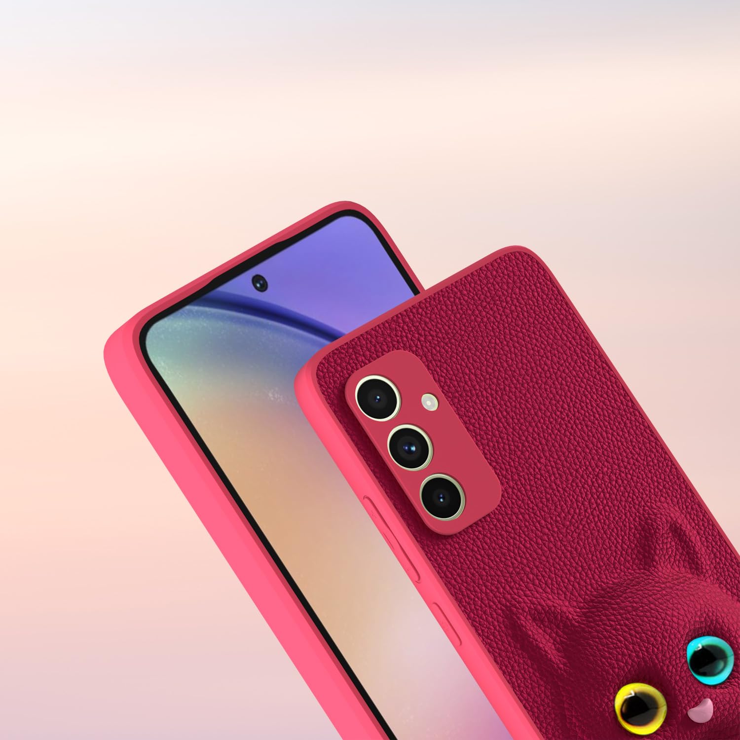 Samsung A54 5G phone cover in pink by Pikkme – photo 7