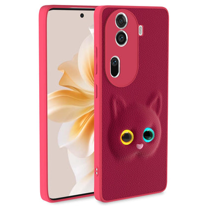 Pikkme Oppo Reno 11 Pro 5G Kitty Back Cover (Pink)