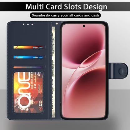 Blue wallet flip cover for Vivo V70/V70 – Pikkme – photo 5