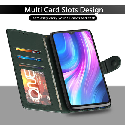 Redmi Note 8 Pro Wallet flip cover in green by Pikkme – photo 5