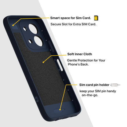 Pikkme Redmi 15C 5G Silicone blue back cover – photo 6