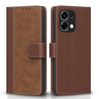 Oppo F31/F33 5G mobile flip cover in tan by Pikkme