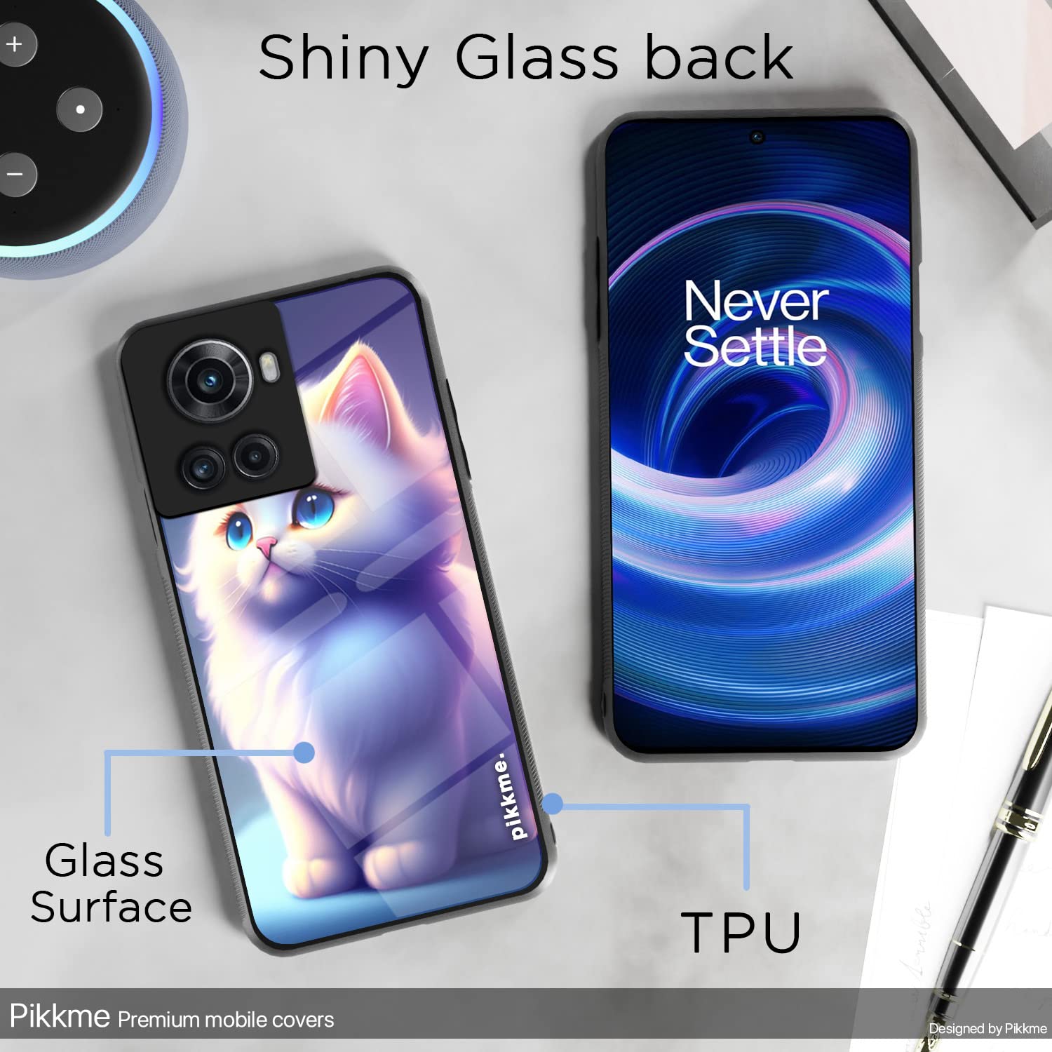 Pikkme Cat back cover for OnePlus 10R – photo 3