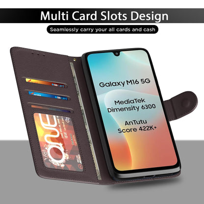 Pikkme Samsung M16 5G coffee mobile flip cover – photo 5