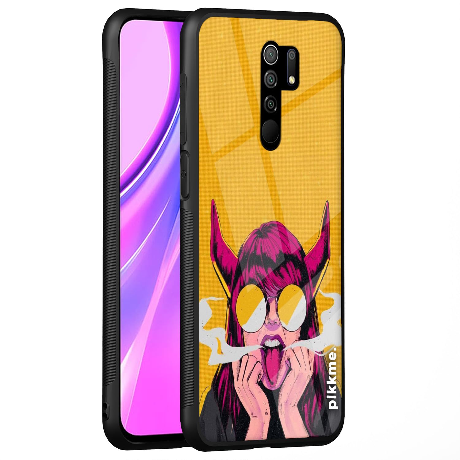 Pikkme Redmi 9 Prime Hybrid back cover