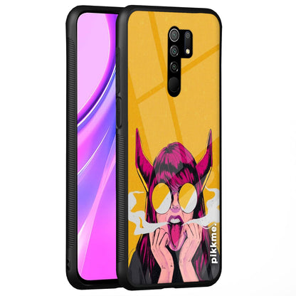 Pikkme Redmi 9 Prime Hybrid back cover