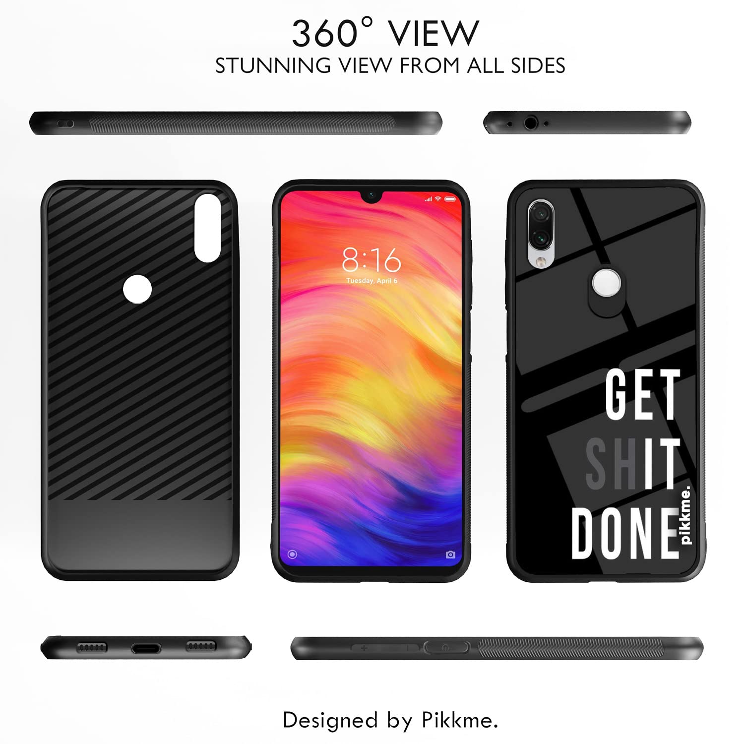 Redmi Note 7/Note 7 Pro/Note 7s Hybrid phone cover by Pikkme – photo 2