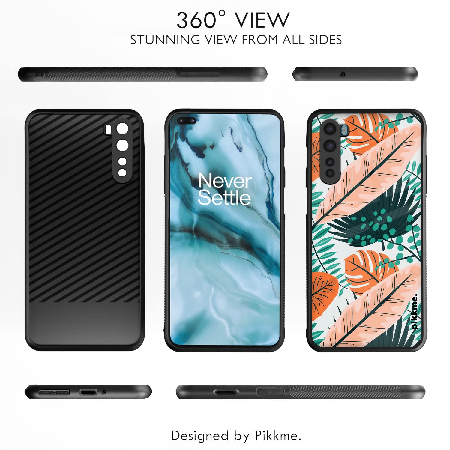 Pikkme Flower back cover for OnePlus Nord – photo 2