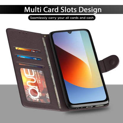 Coffee wallet flip cover for Redmi A7 Pro/Poco C85x 5G – Pikkme – photo 5