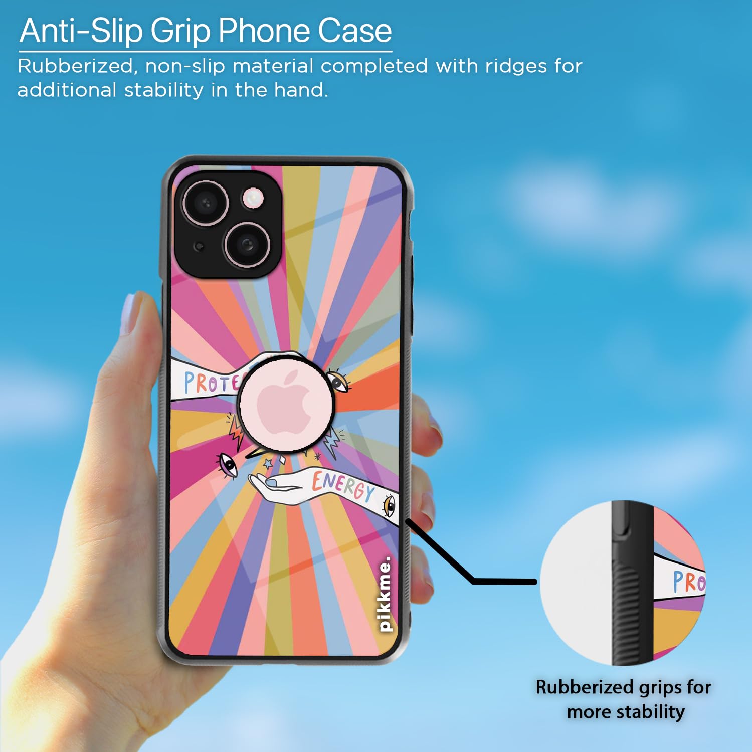 iPhone 15 Hybrid mobile back cover by Pikkme – photo 5